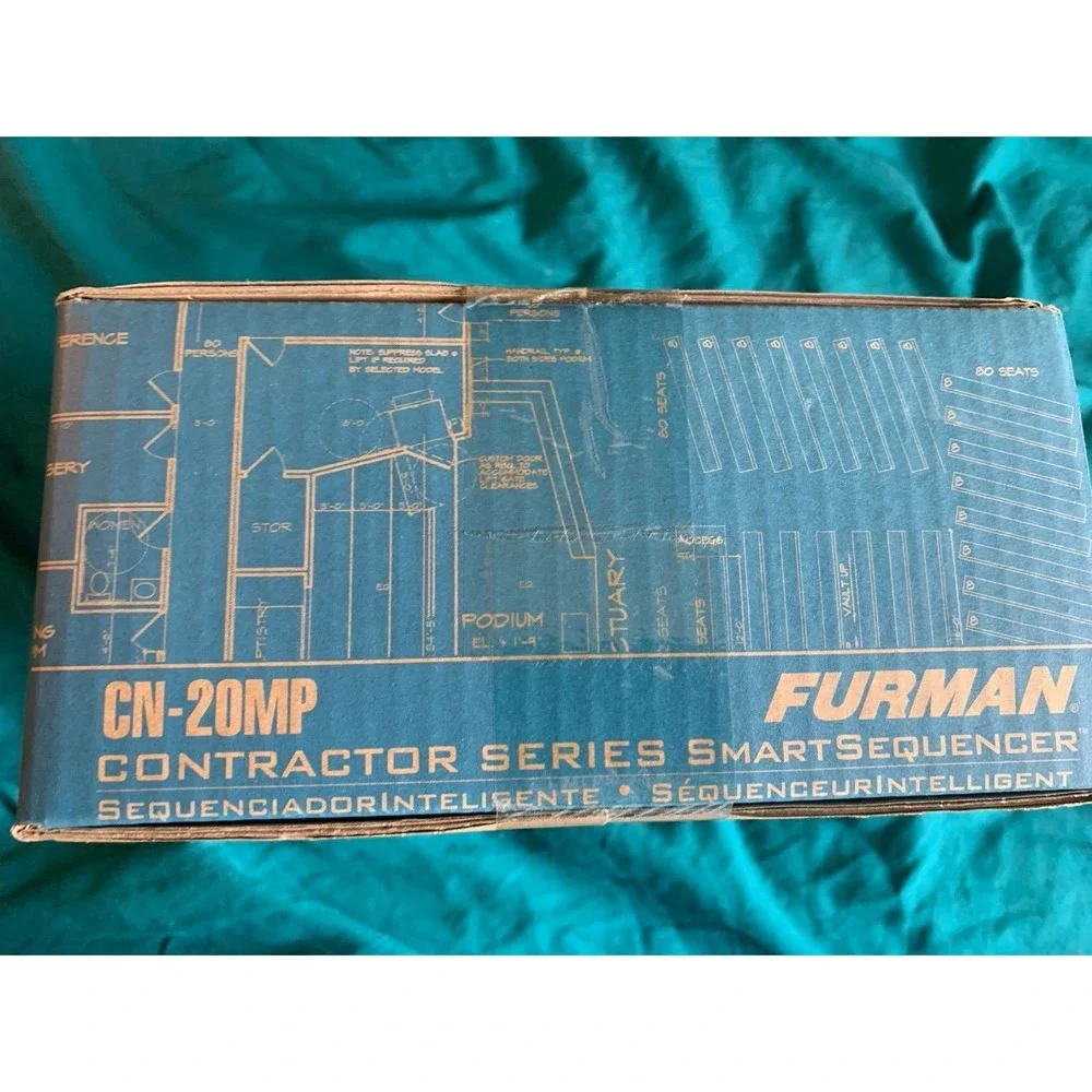 Furman CN-20MP Contractor Series Smart Sequencer Power Conditioner NIB